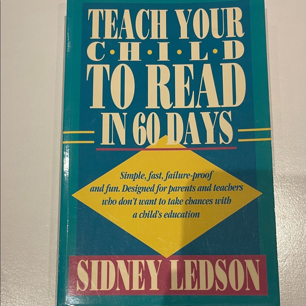 Teach Your Child to Read in 60 Days, Sidney Ledson book